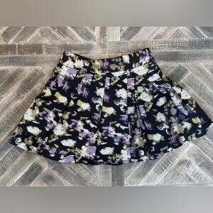 Banana Republic Floral Jacquard Skirt l Holiday 2015 - Size 8